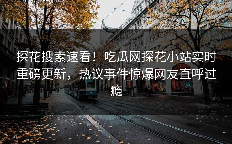 探花搜索速看！吃瓜网探花小站实时重磅更新，热议事件惊爆网友直呼过瘾
